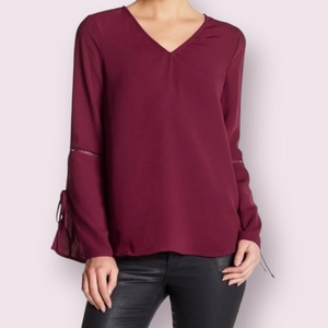 Nordstrom Ro & De Bell Sleeves Loose‎ Fit Blouse